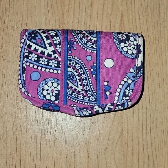 VERA BRADLEY BOYSENBERRY SMALL CARD WALLET - Picture 3 of 10